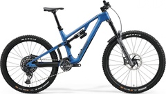 Велосипед двопідвіс 29-27.5" Merida ONE-SIXTY 8000 (2023) silk blue, L - 178 - 185 см, 170 - 180 см, 180 - 190 см