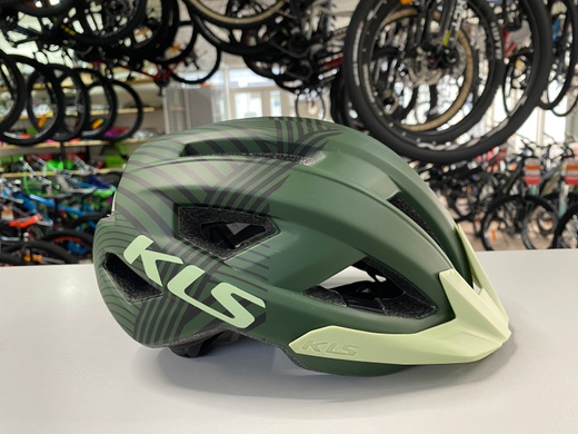 фото Шлем KLS DAZE милитари зеленый размеры S/M, M/L, L/XL