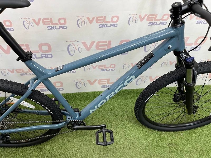 фото Велосипед гірський 29" Norco Storm 2 (2023) blue/grey