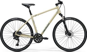 фото Велосипед MERIDA CROSSWAY 300 silk champagne (blue) 2024