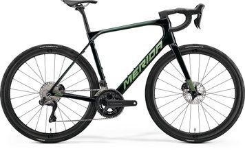 фото Велосипед шосейний 28" Merida SCULTURA ENDURANCE 9000 Transparent green (silver green)