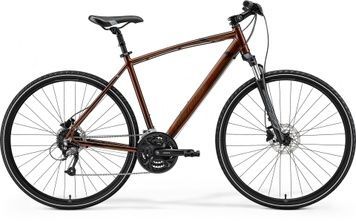 фото Велосипед гібрид 28" Merida CROSSWAY 40 (2021) bronze(brown/black)