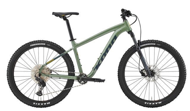 фото Велосипед горный 27.5" Kona Cinder Cone (2022) Gloss Metallic Green