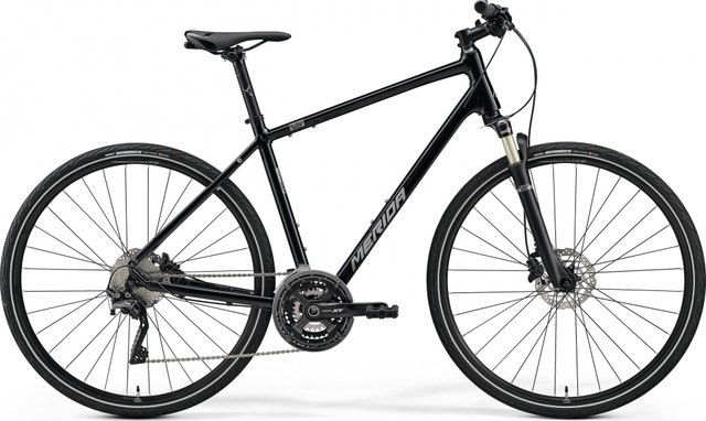 фото Велосипед міський 28" Merida CROSSWAY XT-EDITION (2023) Glossy black
