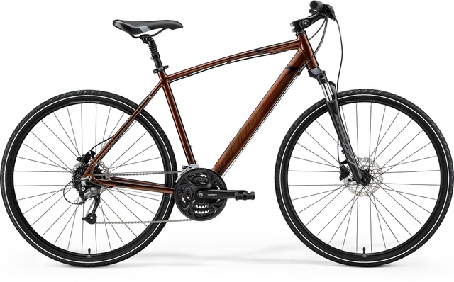 фото Велосипед гибрид 28" Merida CROSSWAY 40 (2021) bronze(brown/black)