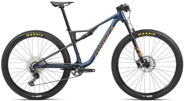 фото Велосипед горный 29" Orbea OIZ H30 (2025) moondust blue/leo orange matt