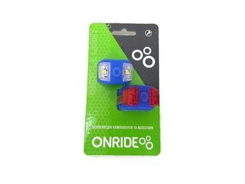 Набор мигалок ОNRIDE DUAL (передняя+задняя)