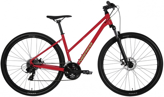 фото Велосипед женский 28" Norco XFR 3 ST (2023) red/green