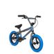 картинка Велосипед 12" Stolen AGENT рама - 13.25" 2020 MATTE RAW SILVER W/ DARK BLUE TIRES 2