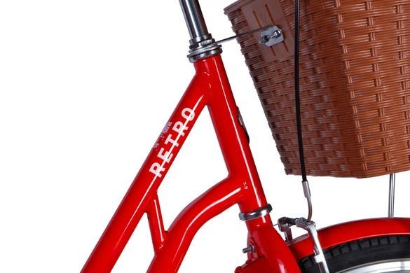 фото Велосипед ST 28" Dorozhnik RETRO Velosteel помаранчевий 2026