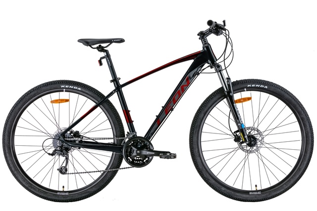 фото Велосипед 29" Leon TN-80 AM Hydraulic lock out HDD 2022 (черный с красным (м))
