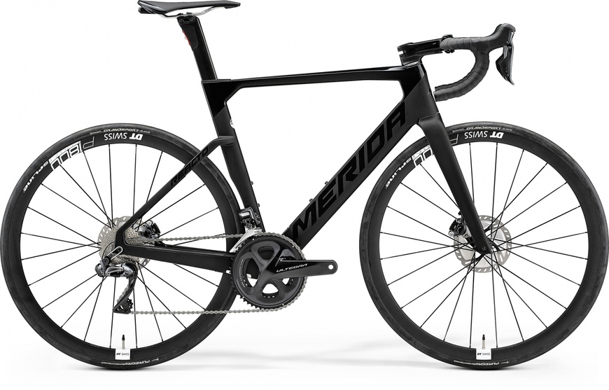 фото Велосипед шосейний 28" Merida REACTO 7000-E (2021) glossy black/matt black