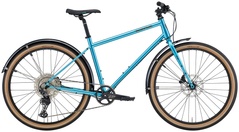 фото Велосипед міський 27.5" Kona Dr. Dew (2023) Gloss Metallic Blue