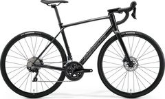фото Велосипед шосейний 28" Merida SCULTURA ENDURANCE 400 (2023) silk black/dark silver
