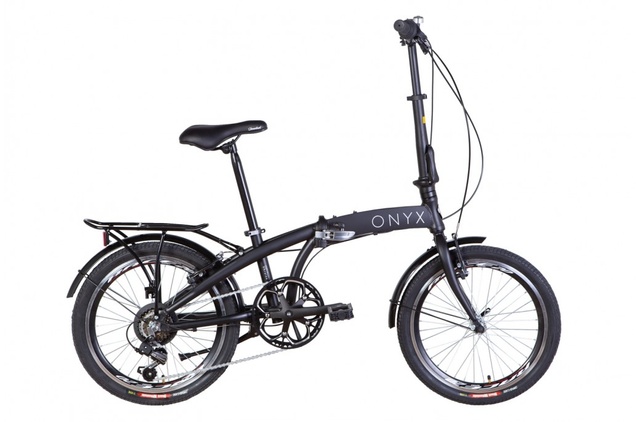 фото Велосипед 20" Dorozhnik ONYX складной 2022 (черный)