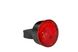 Ліхтар габаритний задній (круглий обідок) червоний LED, USB