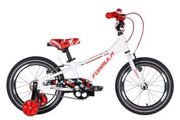 фото Велосипед AL 16" Formula Kid SLIM Vbr FR білий з червоним 2026