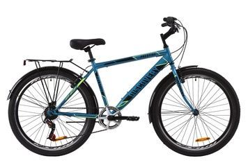 фото Велосипед ST 26" Discovery PRESTIGE MAN Vbr с багажником зад St, с крылом St 2020 (серый с красным)