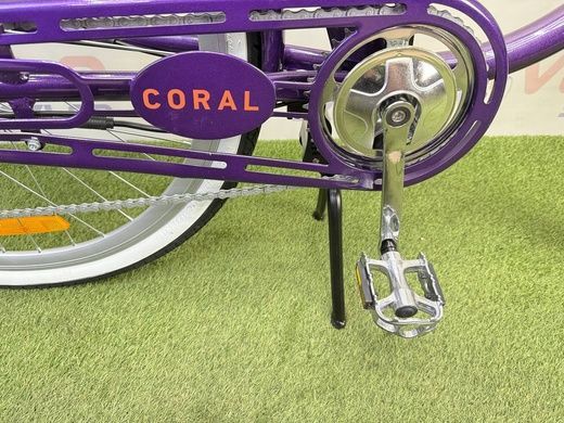 фото ⚡ Электровелосипед Dorozhnik eCORAL 28" фиолетово-синий