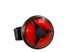 Фонарь габаритный задний (круглый) красный LED, USB