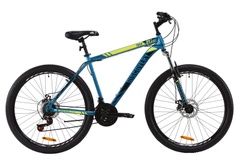 фото Велосипед ST 27.5" Discovery TREK AM DD 2020 (сине-оранжевый )