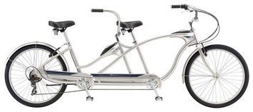 фото Велосипед 26" Schwinn Tango Tandem 2020 silver