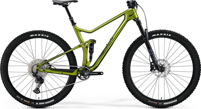 Велосипед двухподвес 29" Merida ONE-TWENTY 6000 (2023) green/black, L - 178 - 188 см, 170 - 180 см, 180 - 190 см