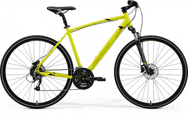 фото Велосипед гибрид 28" Merida CROSSWAY 40 (2021) light lime(olive/black)
