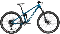 Велосипед двопідвіс 29" Norco Fluid FS 3 (2023) blue/silver, L - 172 - 184 см, 170 - 180 см, 180 - 190 см