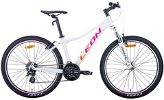 фото Велосипед 26" Leon HT-LADY 2020 (бело-малиновый с оранжевым)