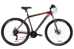 фото Велосипед 29" Discovery TREK AM 14G DD St 2019 (черно-оранжевый хаки (м))