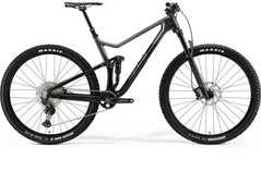 Велосипед двопідвіс 29" Merida ONE-TWENTY 3000 (2023) black/gray, M - 168 - 178 см, 160 - 170 см, 170 - 180 см