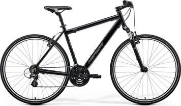 фото Велосипед MERIDA CROSSWAY 10-V black (silver) 2024