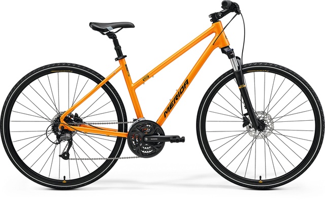 фото Велосипед женский 28" Merida CROSSWAY L 40 (2023) orange (black)