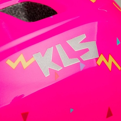 фото Шлем KLS ZIGZAG розовый размер XS (45-50 cм)