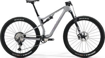 фото Велосипед MERIDA NINETY-SIX 7000 cool grey (black/blue) 2024