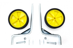 фото Опорні (тренувальні) колеса посилені 12 "-20" жовті з чорним