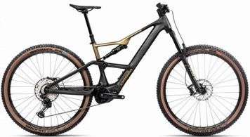 фото Велосипед гірський 29" Orbea RISE SL H20 (2025) diamond black/splash olive green matt