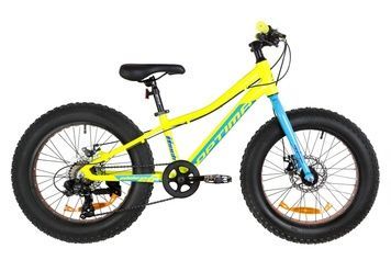 фото Велосипед 20" Optimabikes PALADIN 14G DD Al 2019 (желто-синий)
