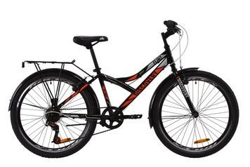 фото Велосипед ST 24" Discovery FLINT Vbr с багажником зад St, с крылом St 2020 (бело-зеленый )