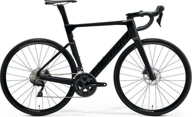 фото Велосипед шоссейный 28" Merida REACTO 4000 (2023) Glossy black / matt black