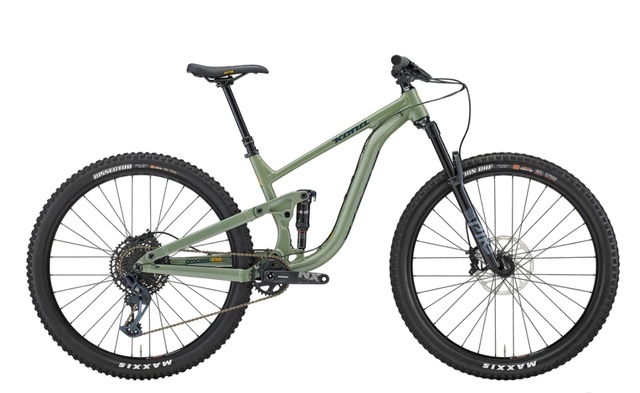 Велосипед двухподвес 29" Kona Process 134 DL Metallic Green, XL - 185 - 196 см, 180 - 190 см, 190 - 200 см