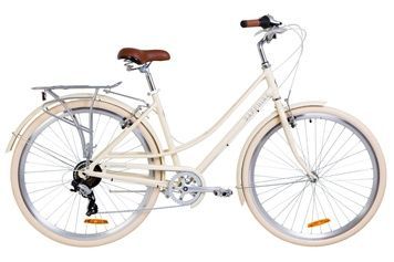 фото Велосипед 28" Dorozhnik SAPPHIRE 14G Vbr Al с багажником зад AI, с крылом St 2019 (бежевый)