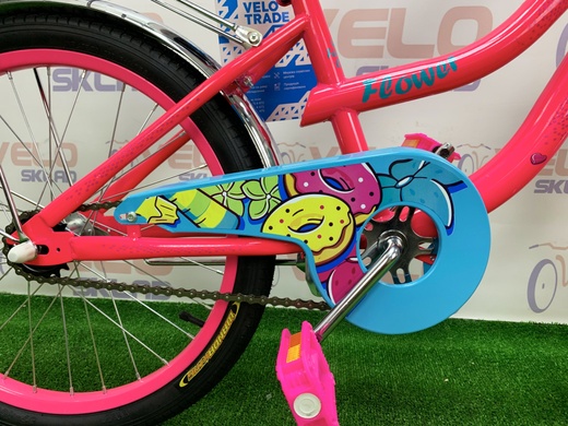 фото Велосипед 20" Formula FLOWER 14G St с багажником зад St, с крылом St 2019 (розовый)
