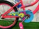 картинка Велосипед 20" Formula FLOWER 14G St с багажником зад St, с крылом St 2019 (розовый) 3