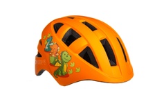 фото Шлем детский ONRIDE Bud оранжевый с динозаврами размеры S, M