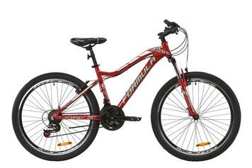 фото Велосипед AL 26" Formula MYSTIQUE 2.0 AM Vbr 2020 (рубиновый с зеленым и белым)