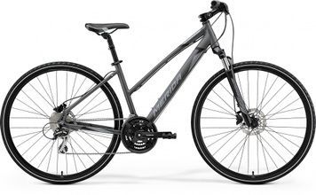 фото Велосипед жіночий 28" Merida CROSSWAY 20-D L (2021) silk anthracite(grey/black)
