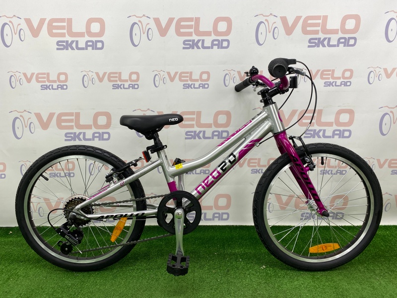 фото Велосипед 20" Apollo NEO 6s girls розовый/черный