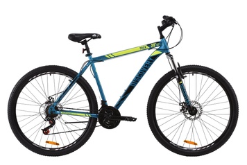 фото Велосипед ST 29" Discovery TREK AM DD 2020 (малахитовый с желтым (м))